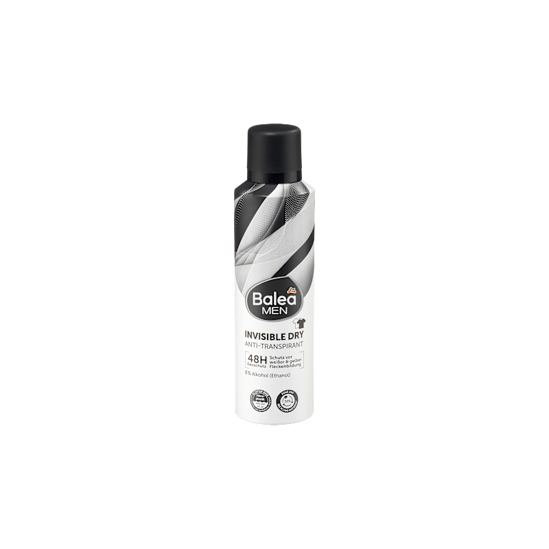 Invisible Dry Antiperspirant Deodorant Spray, 200 ml