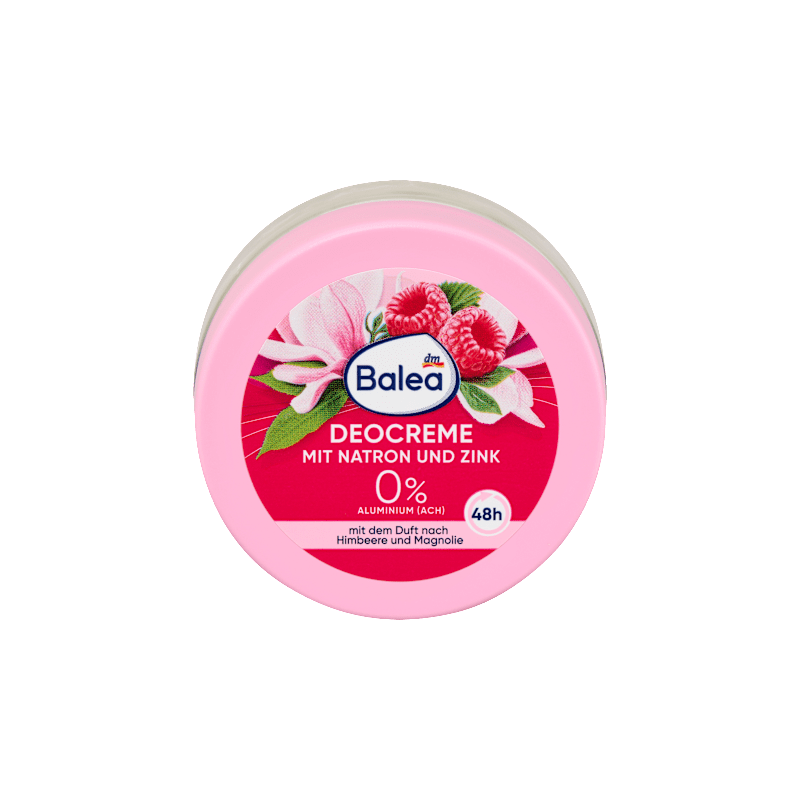 Deodorant Cream with Baking Soda & Zinc, 50 ml