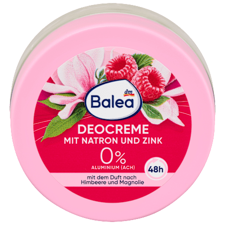 Deodorant Cream with Baking Soda & Zinc, 50 ml