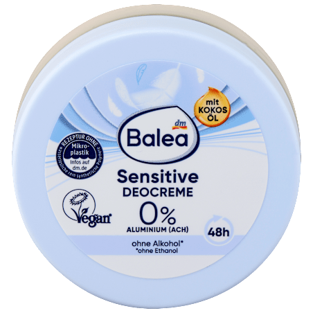 Sensitive Deodorant Cream, 50 ml