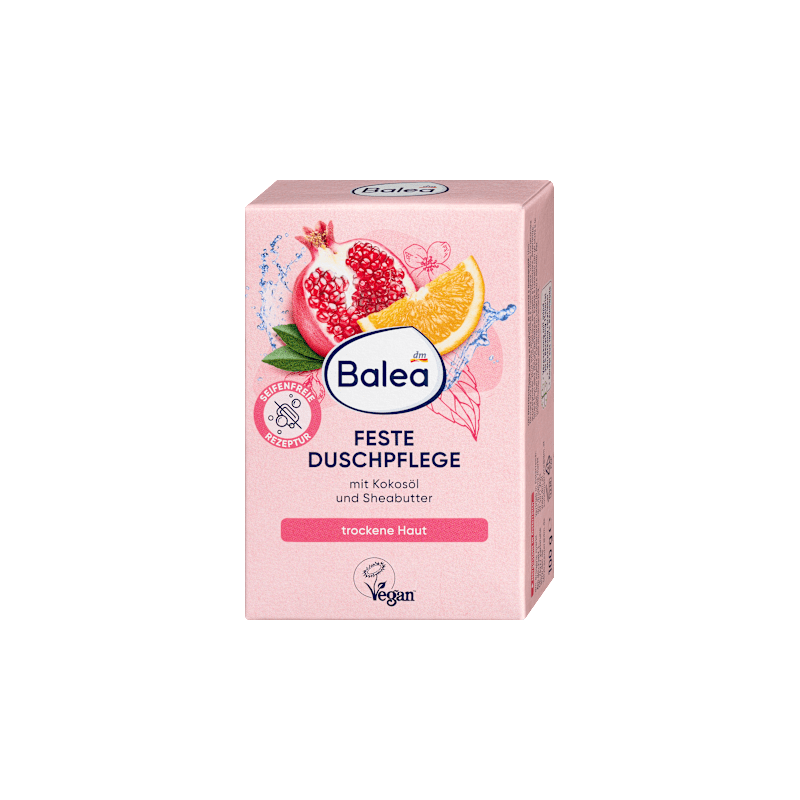 Solid Shower Gel with Coconut Oil & Shea Butter, 100 g