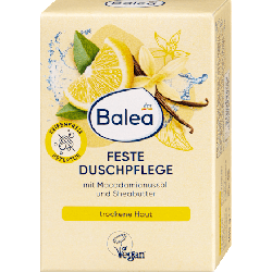 Solid Shower Gel Vanilla & Lemon, 100 g