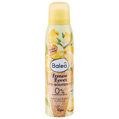 Lemon Lover Deodorant Body Spray, 150 ml