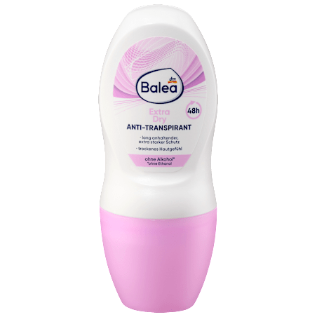 Extra Dry Antiperspirant Deodorant Roll-on, 50 ml