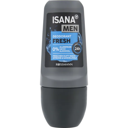 ISANA MEN Fresh Deodorant Roll-On 50 ml