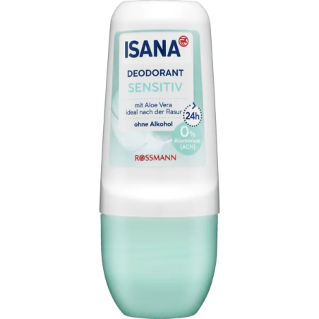 ISANA Sensitive Deodorant Roll-On 50 ml