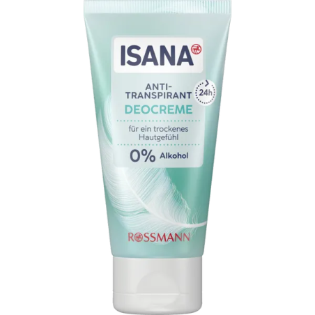 ISANA Gentle Freshness Anti-Perspirant Cream 50 ml