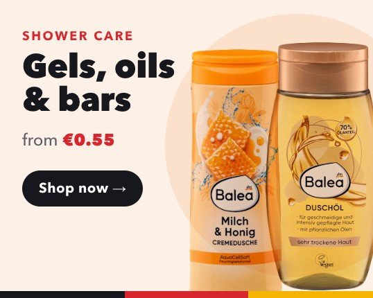 Shower care